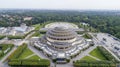 Hala Stulecia, WrocÃâaw, UNESCO, Poland, 08.2017, aerial view